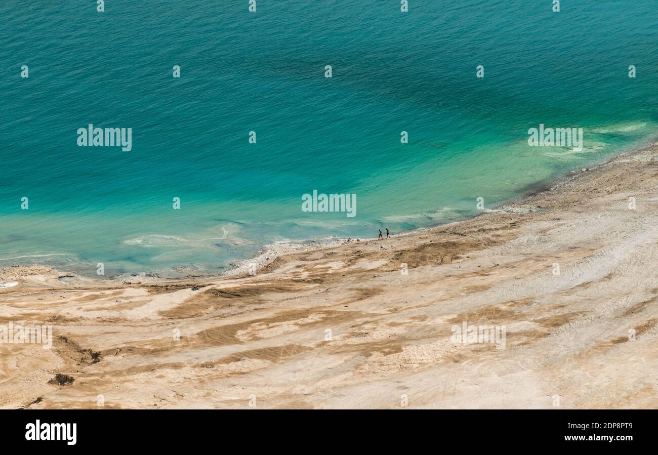 Dead sea coastline Stock Photo - Alamy