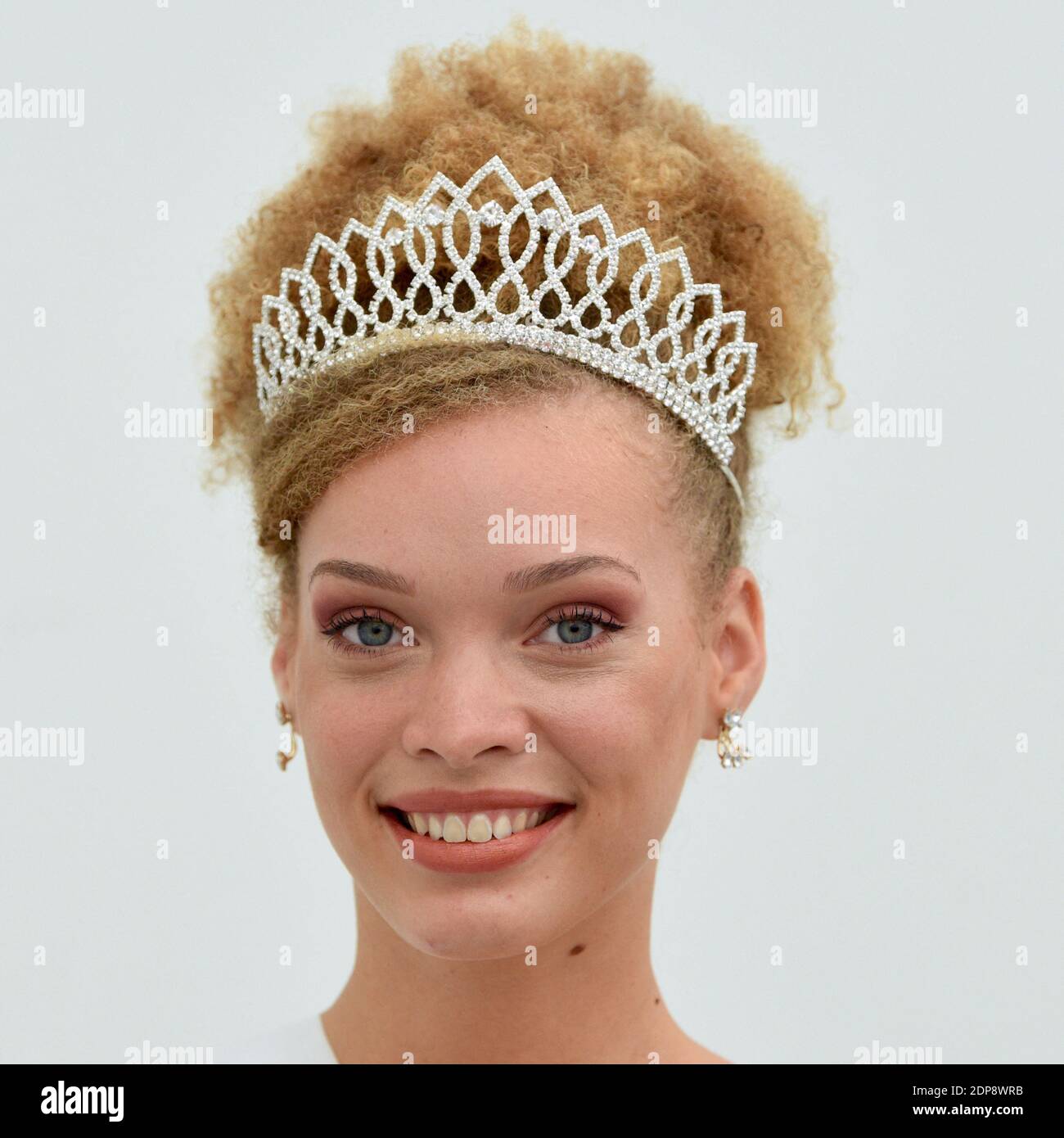 A day in the company of Aurélie Roux Miss Alsace 2000, during her visit ...