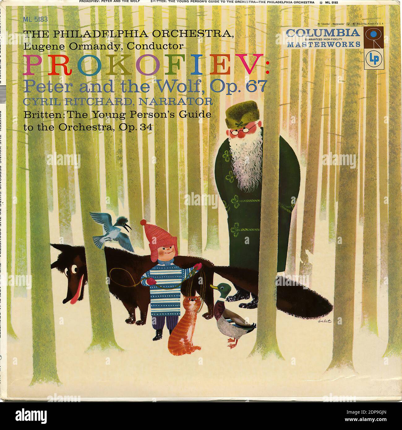 洋楽 PETER & THE WOLF JIMMY SMITH VAN GELDER Jimmy Smith Peter & The Wolf EX VERVE STEREO VAN GELDER