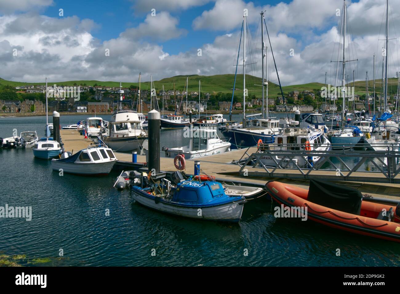 Campbeltown marina, Kintyre peninsula,Argyll, Scotland Stock Photo Alamy