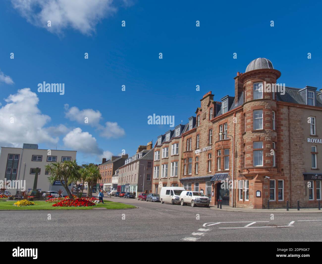Royal Hotel, Campbeltown, Kintyre peninsula,Argyll, Scotland Stock
