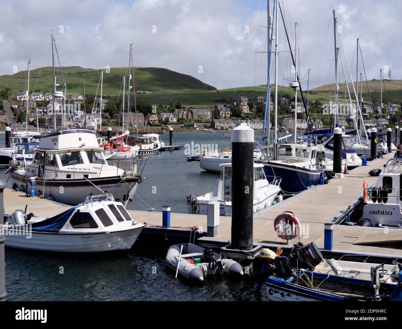 Campbeltown marina, Kintyre peninsula,Argyll, Scotland Stock Photo Alamy