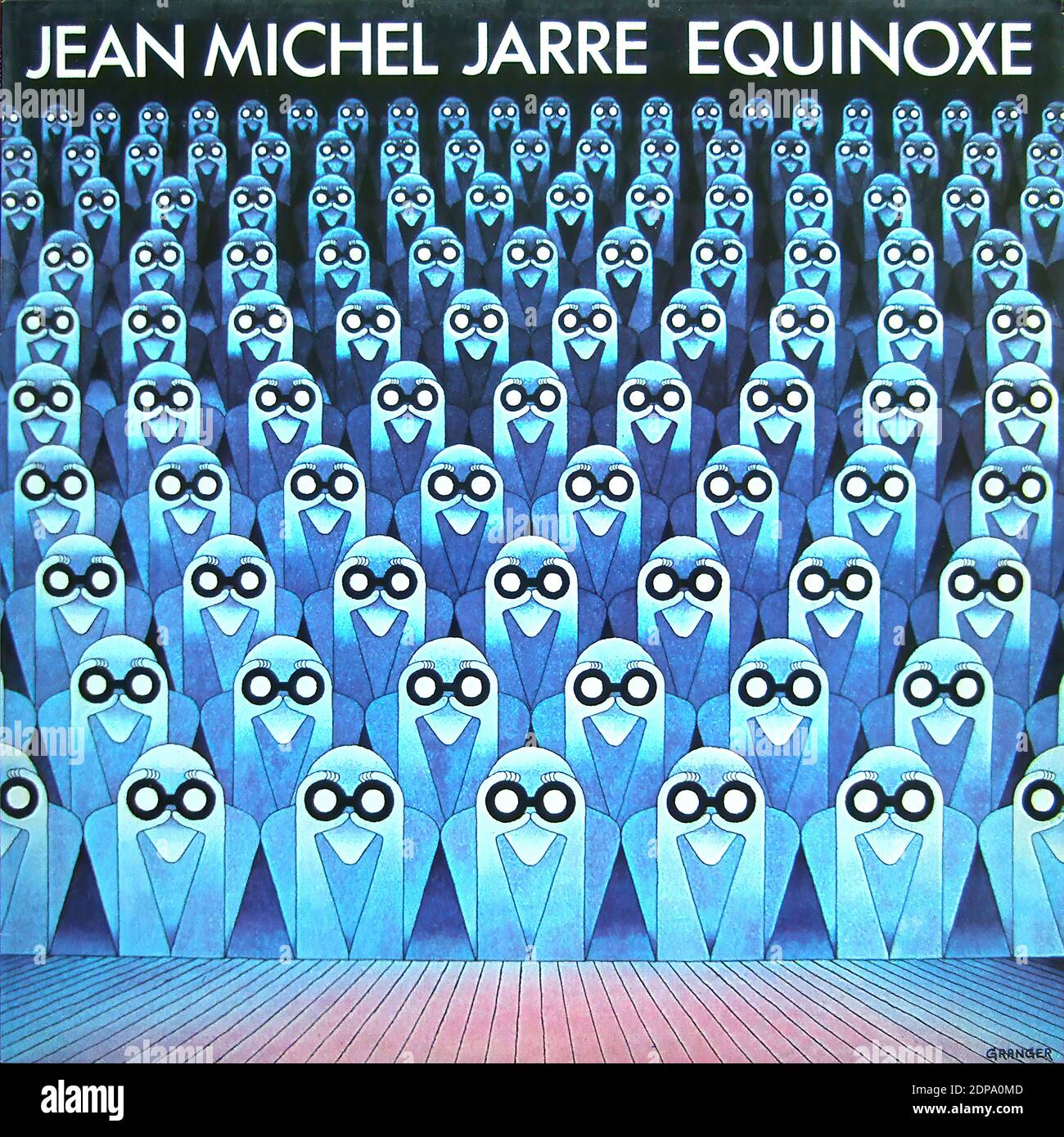 Jean-Michel Jarre - Equinoxe - Vintage vinyl album cover Stock Photo - Alamy