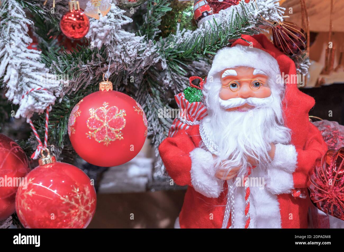 Oh Santa fur coat - Red