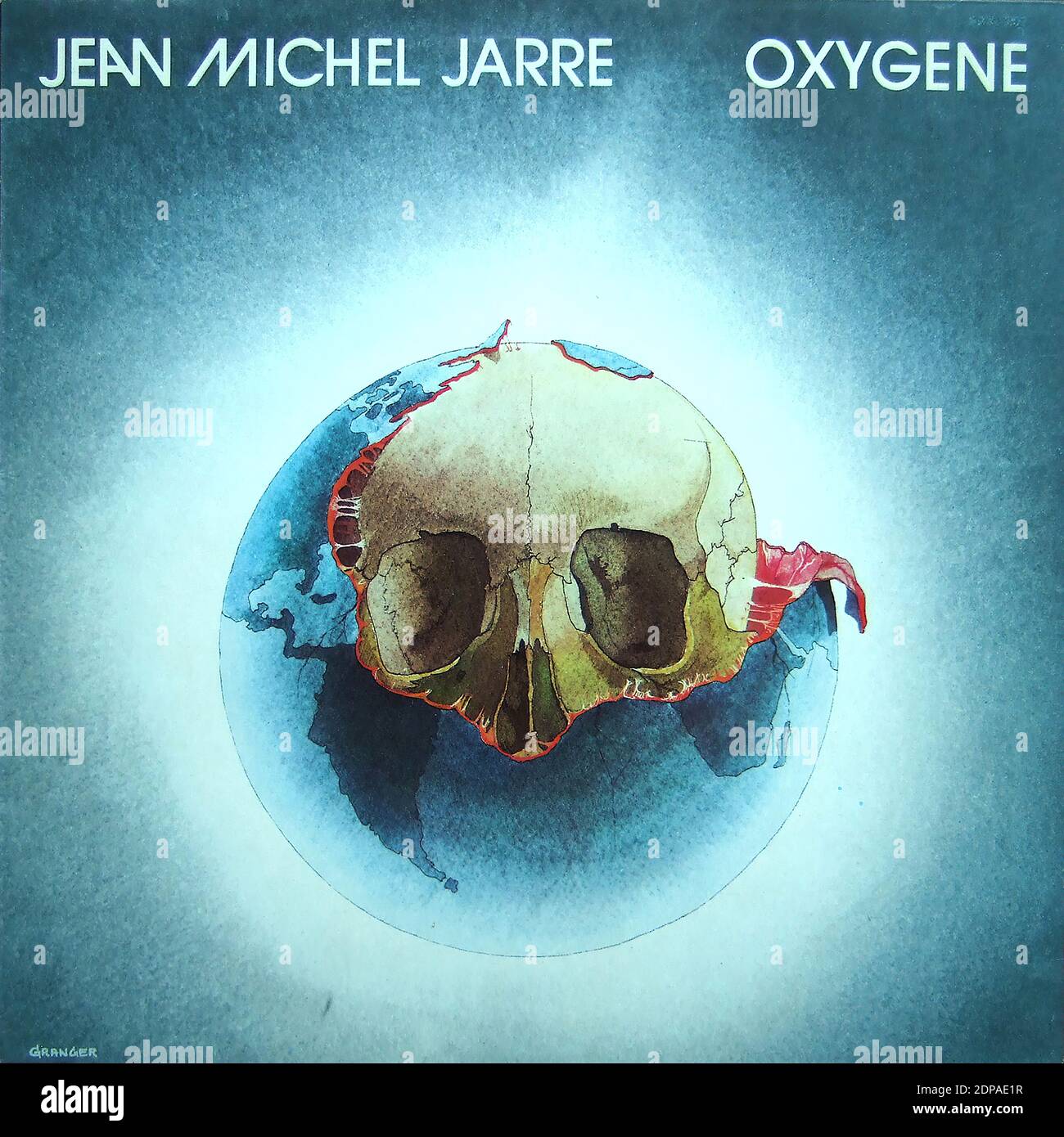 Jean-Michel Jarre - Oxygene - Vintage vinyl album cover Stock Photo - Alamy