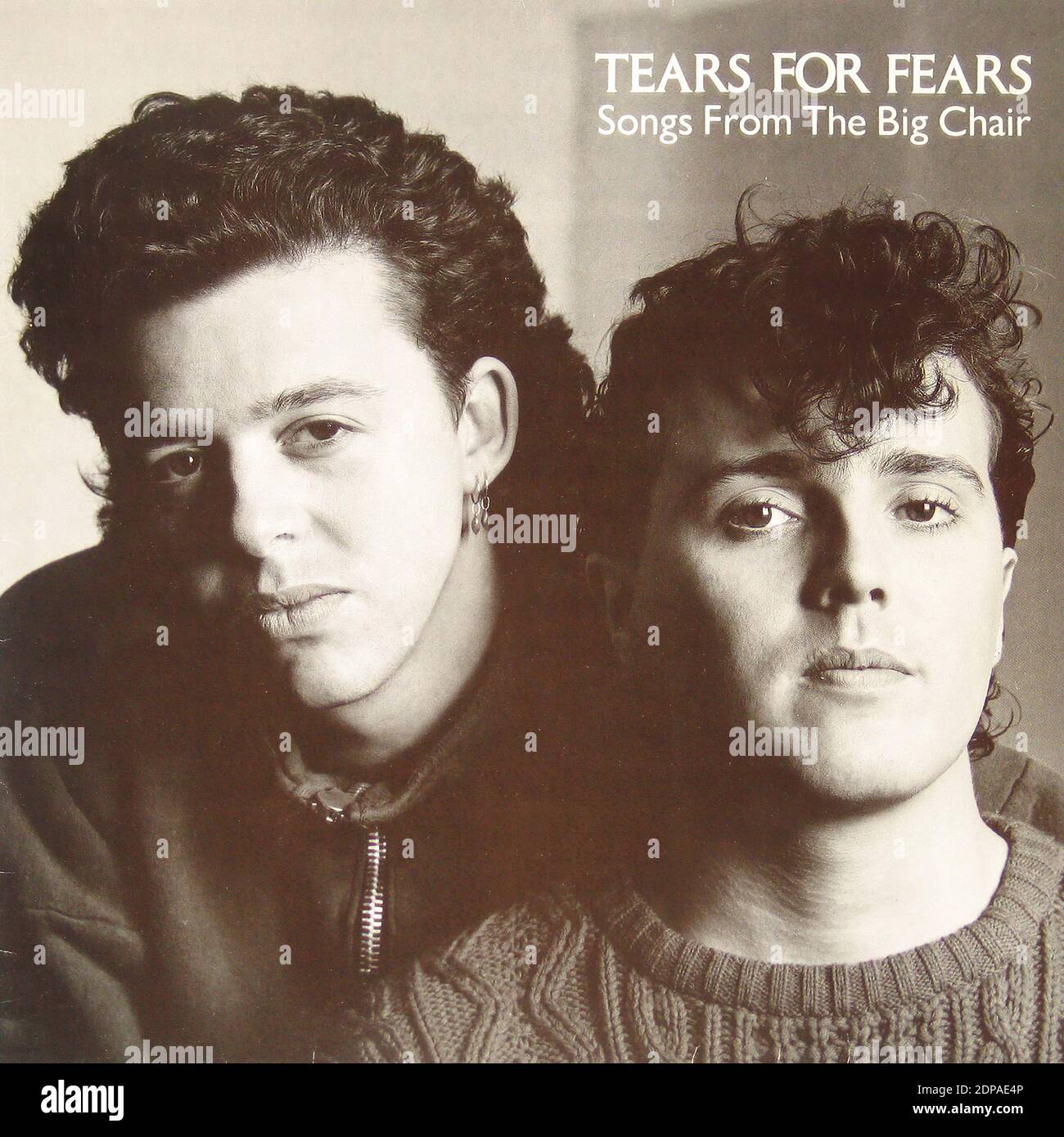 Vintage Tears for Fears Songs from the Big Chair Vinyl Record LP 1985 Album  12 Everybody Wants to Rule the World