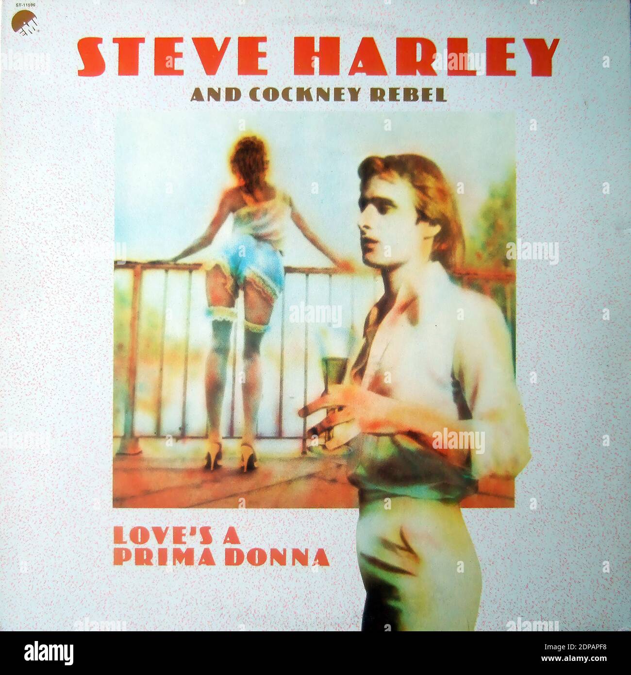 Steve Harley & Cockney Rebel - Love's A Prima Donna - Vintage vinyl album cover Stock Photo