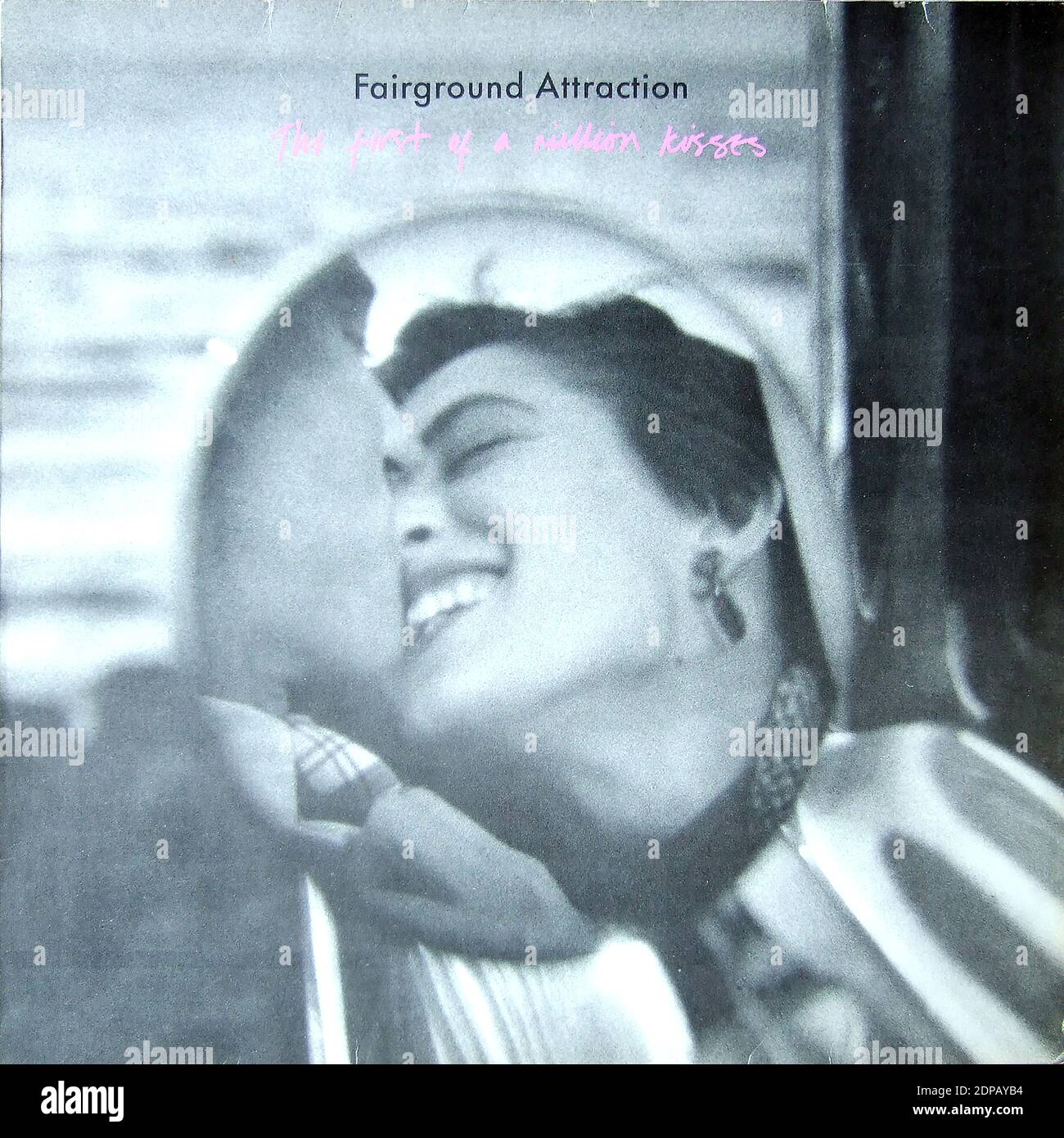 Fairground Attraction - The first of a Million Kisses - Vintage vinyl album cover Stock Photo