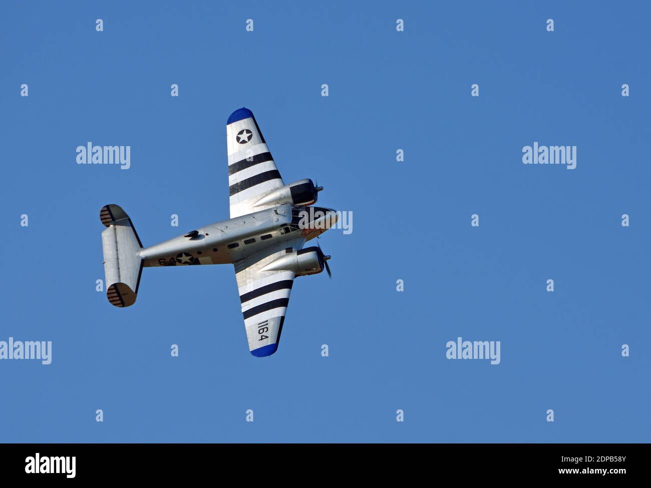 Beech c 45 aircraft hi-res stock photography and images - Alamy