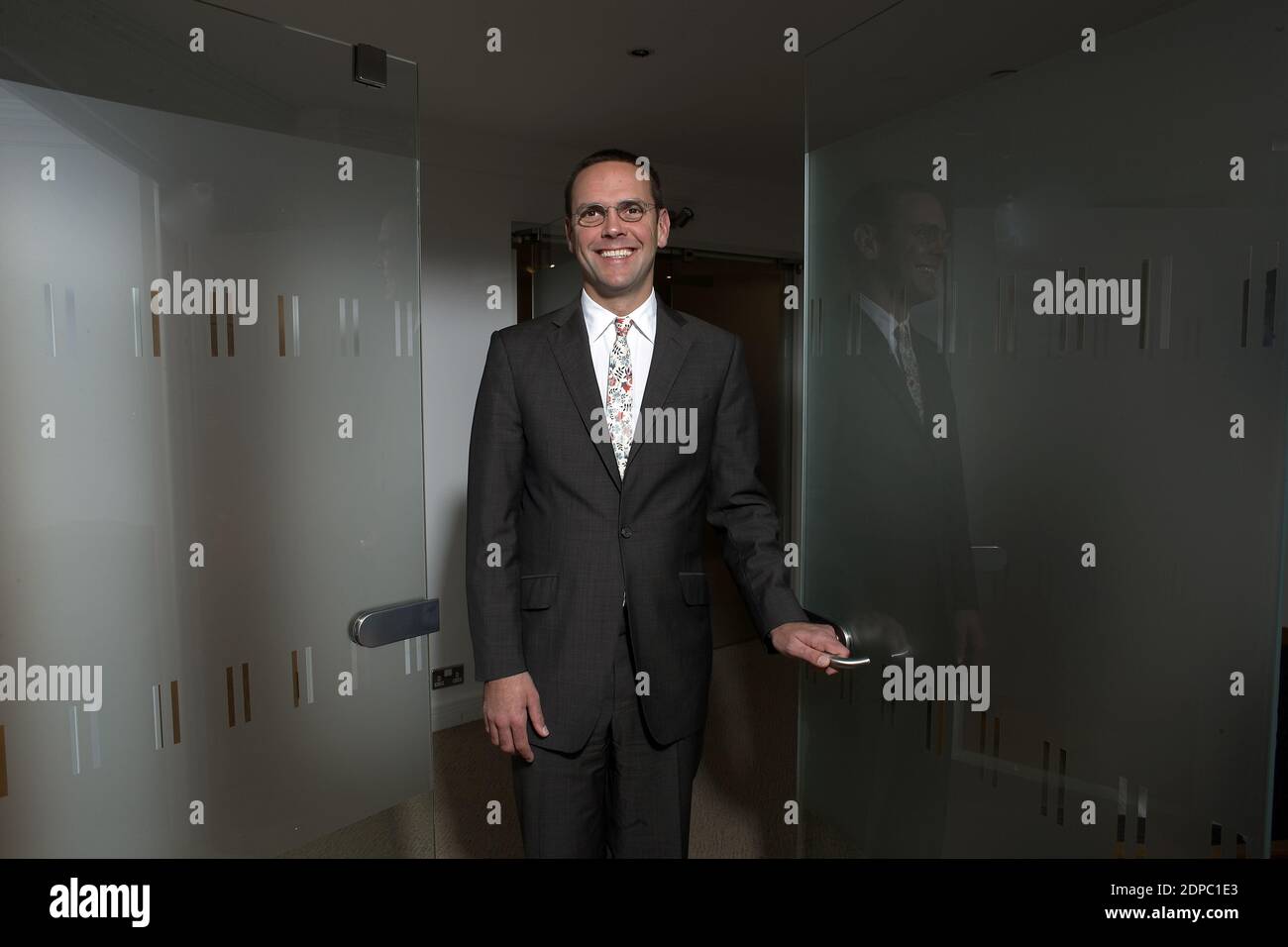 Great Britain England London James Murdoch The Chairman And Ceo Of News Corporation Stock Photo Alamy