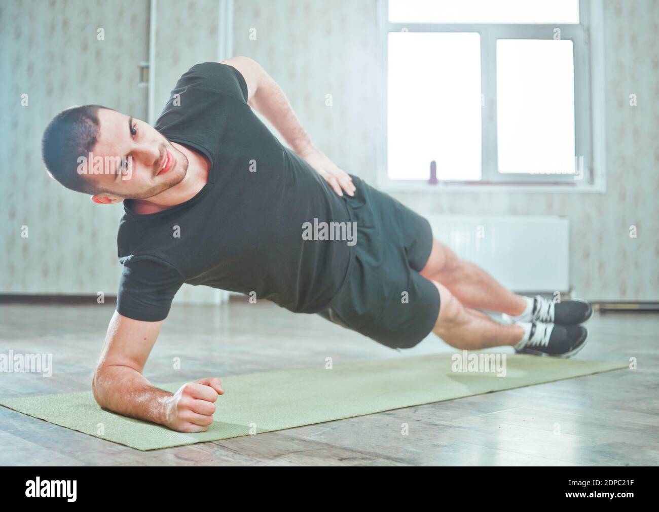 Static side online plank