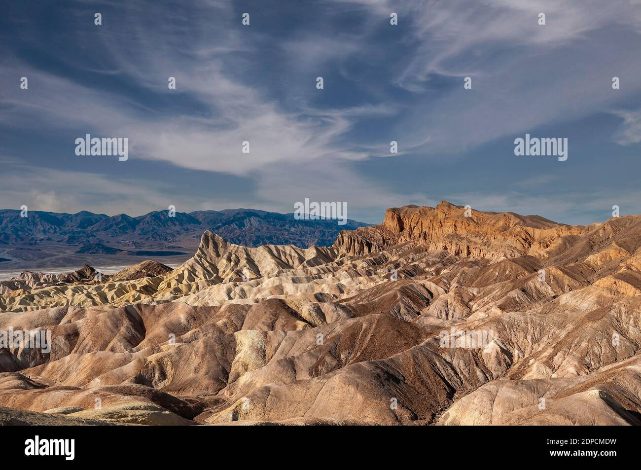 zabriskie point death valley ca