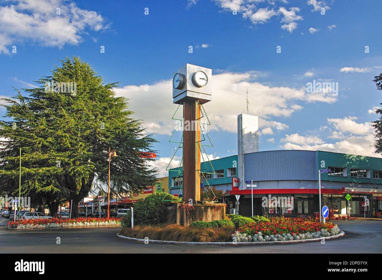 Leith Place, Tokoroa, Waikato Region, North Island, New Zealand Stock Photo