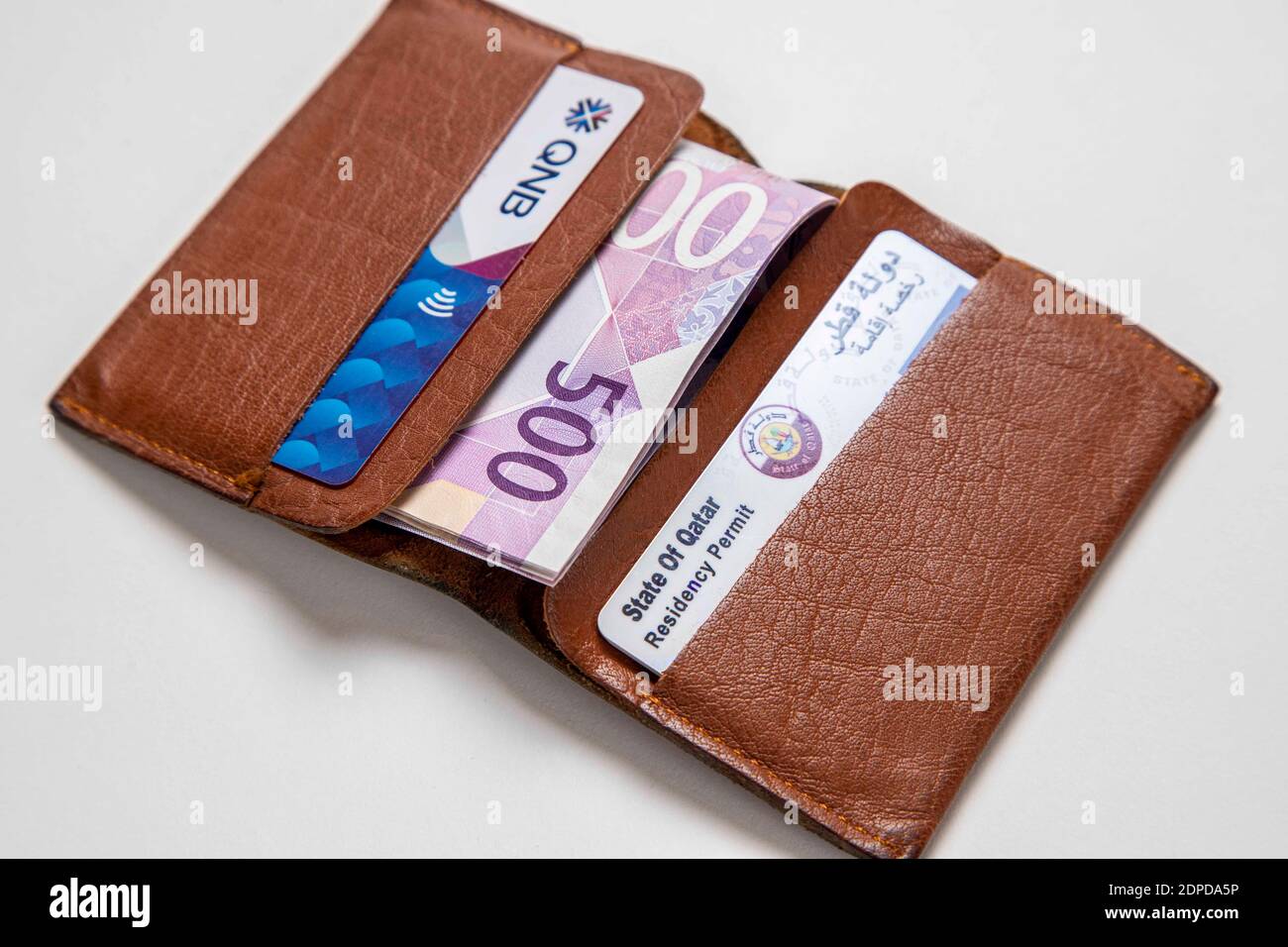 Qatar Currency New .Qatari Riyal ,Notes,500,100,50 on white background ...