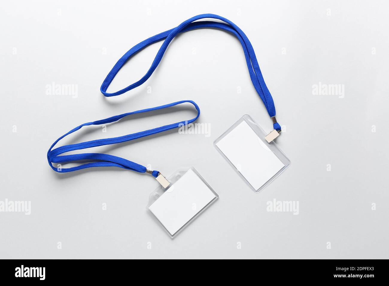 Blank badges on white background Stock Photo - Alamy