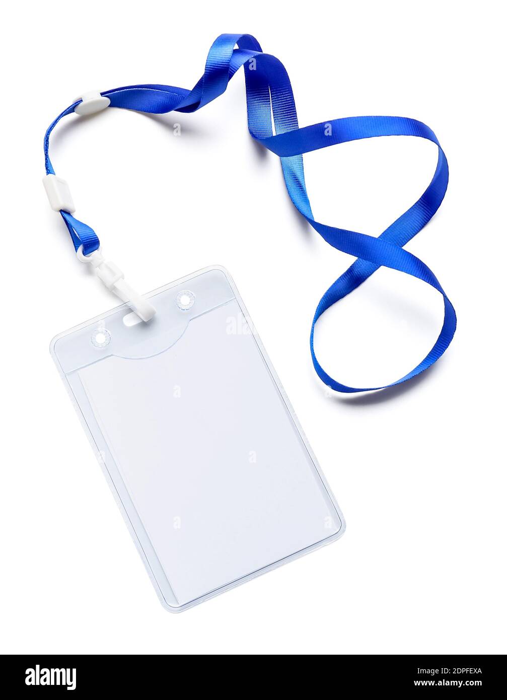 Blank badge on white background Stock Photo - Alamy