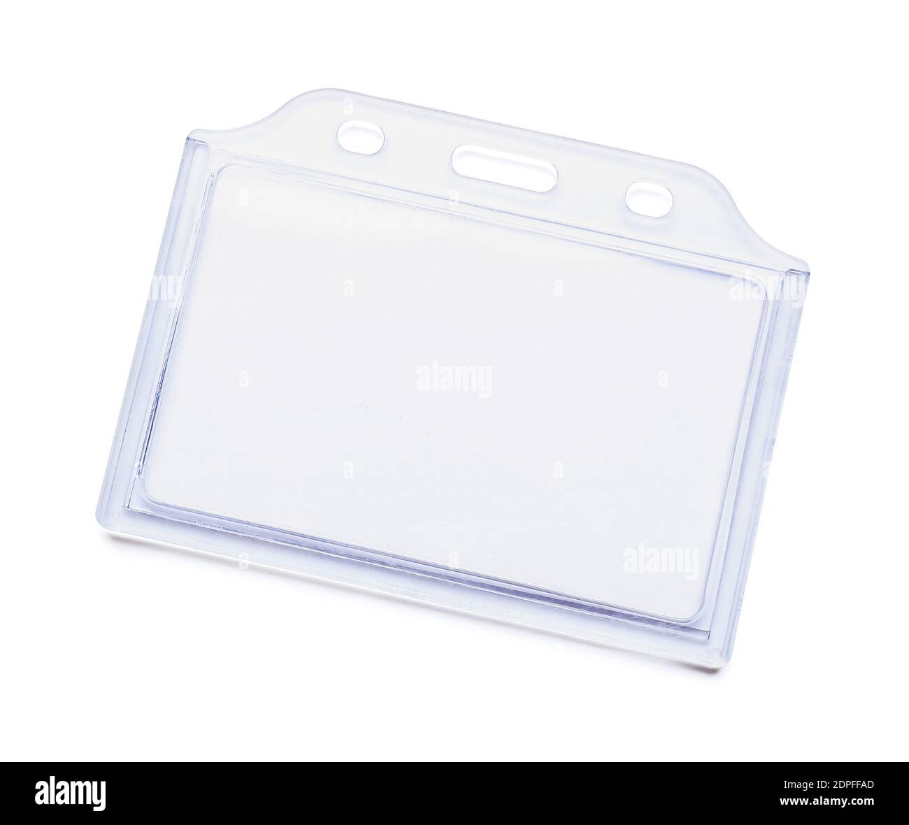 Blank badge on white background Stock Photo - Alamy