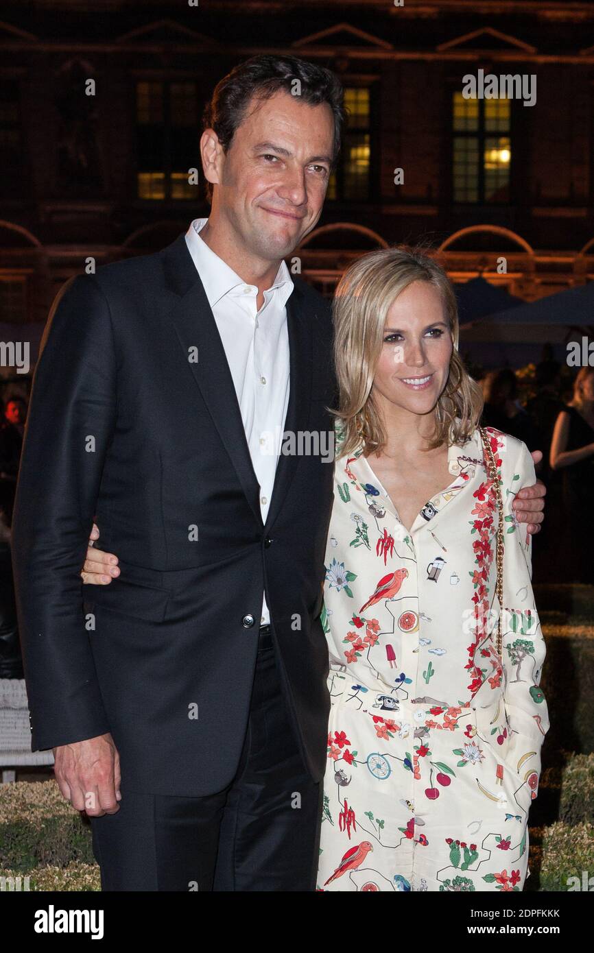Tory Burch shows off GIANT engagement ring from fiancé Pierre-Yves Roussel