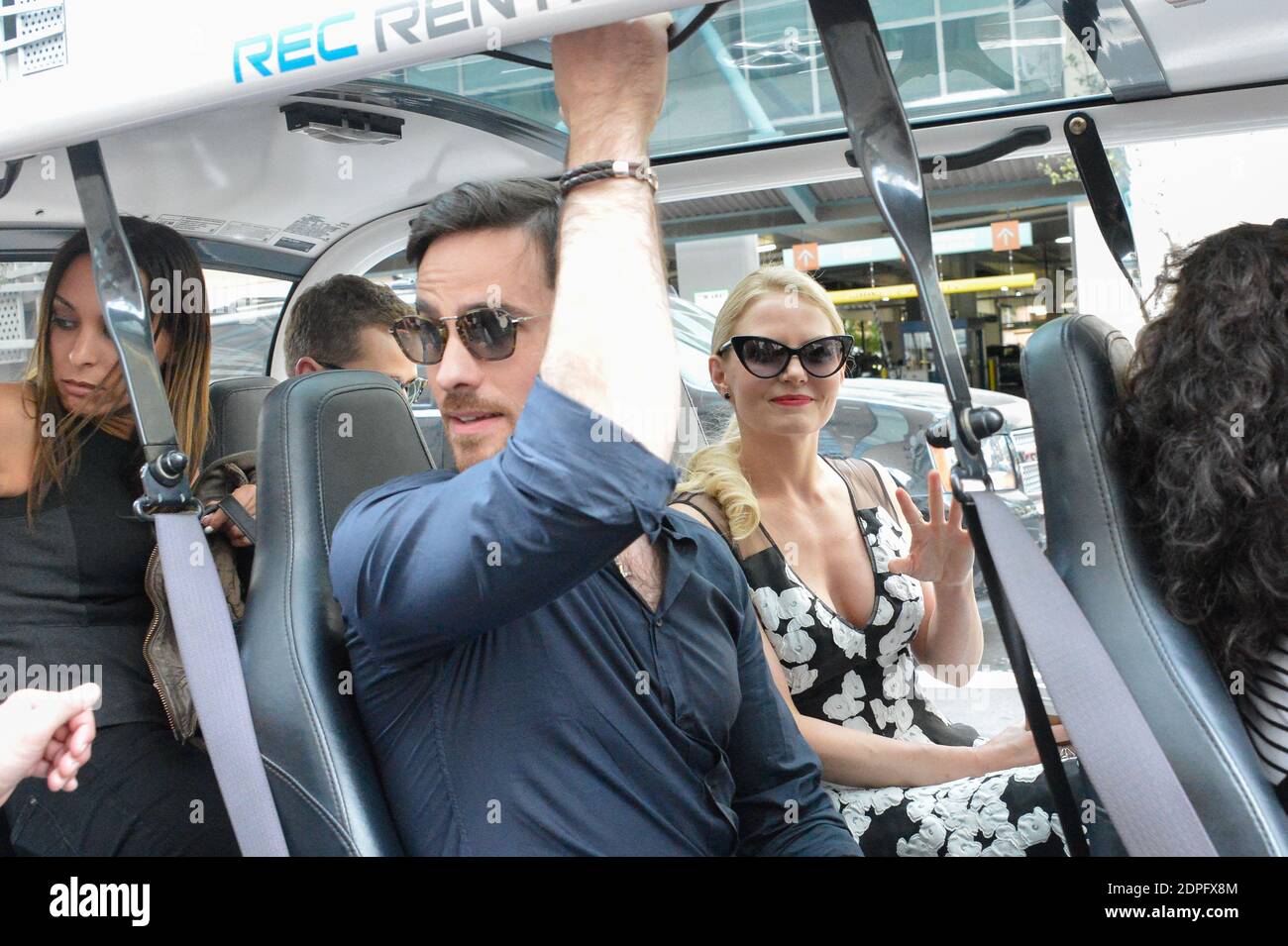 Actors Colin O Donoghue and Jennifer Morrison are seen during the Comic Con  Internaitonal in San Diego, CA, USA, on July 11, 2015. Photo by Julien  Reynaud/APS-Medias/ABACAPRESS.COM Stock Photo - Alamy