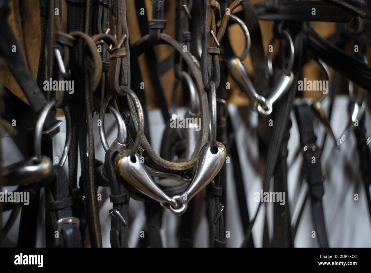 Vintage horse tack hi-res stock photography and images - Alamy