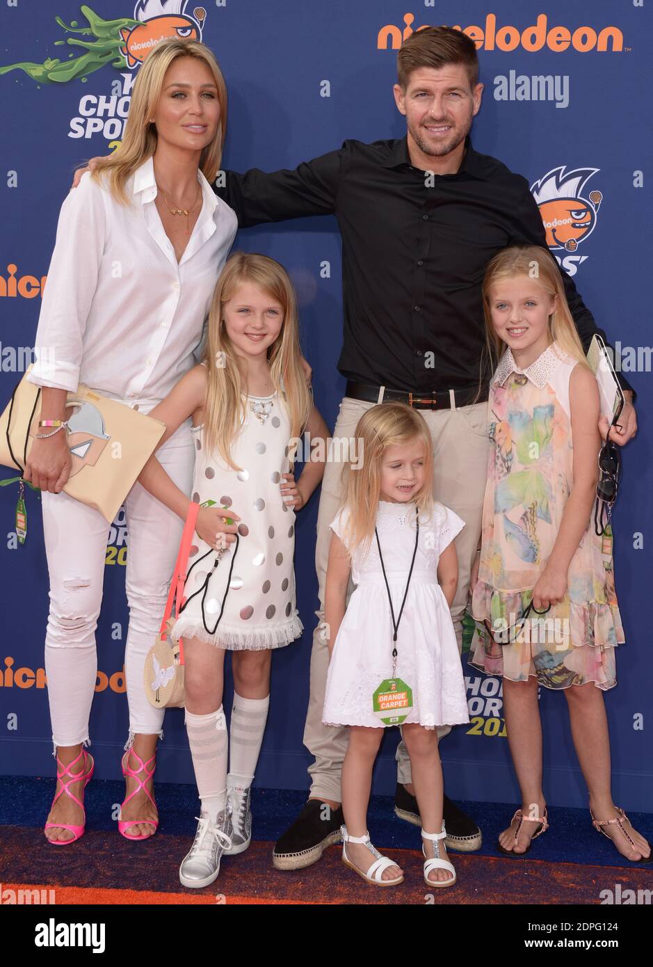 Alex Curran And Steven Gerrard Attend The Nickelodeon Kids Choice Alex Curran And Steven Gerrard Attend The Nickelodeon Kids Choice