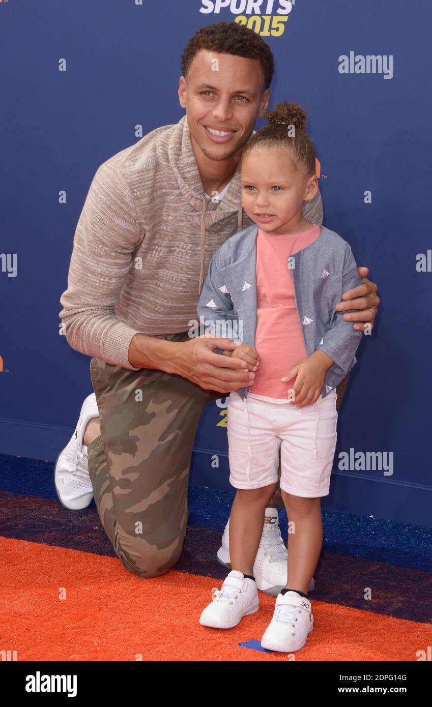 Steph Curry Rilly Stephen curry and riley curry hi-res stock photography and images - Alamy