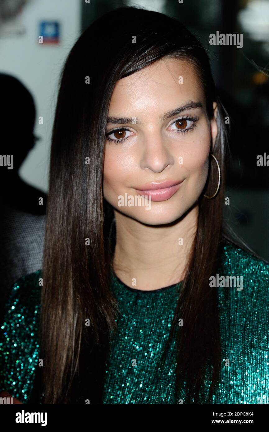 Emily Ratajkowski attending the We Are Your Friends French premiere at the Kinepolis Cinema in Lille, northern France, on August 12, 2015. Photo by Aurore Marechal/ABACAPRESS.COM Stock Photo