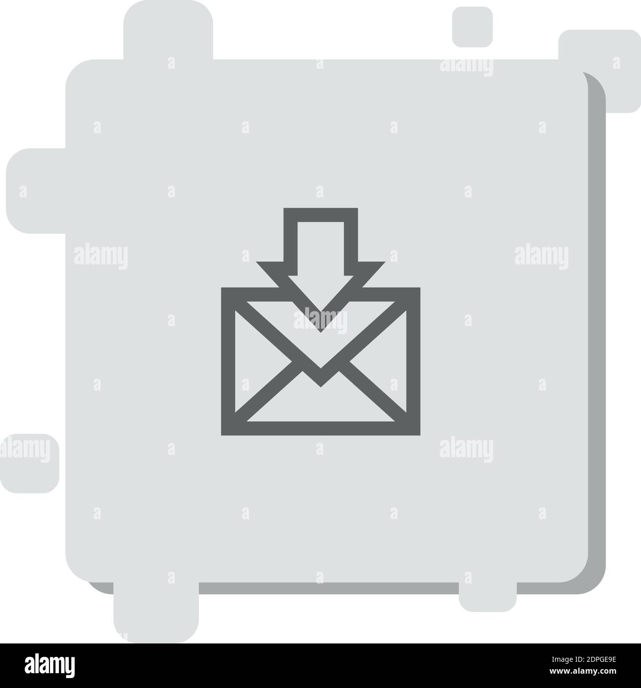 email vector icon modern simple vector illustration Stock Vector Image ...