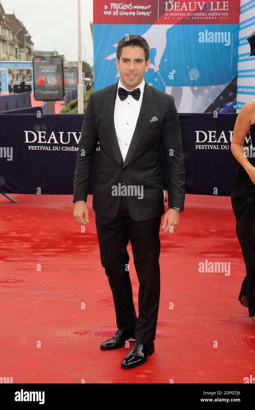 Eli Roth arriving at the Knock Knocks premiere as part of the 41th American Film Festival in Deauville, France on September 5, 2015. Photo by Alban Wyters/ABACAPRESS.COM Stock Photo