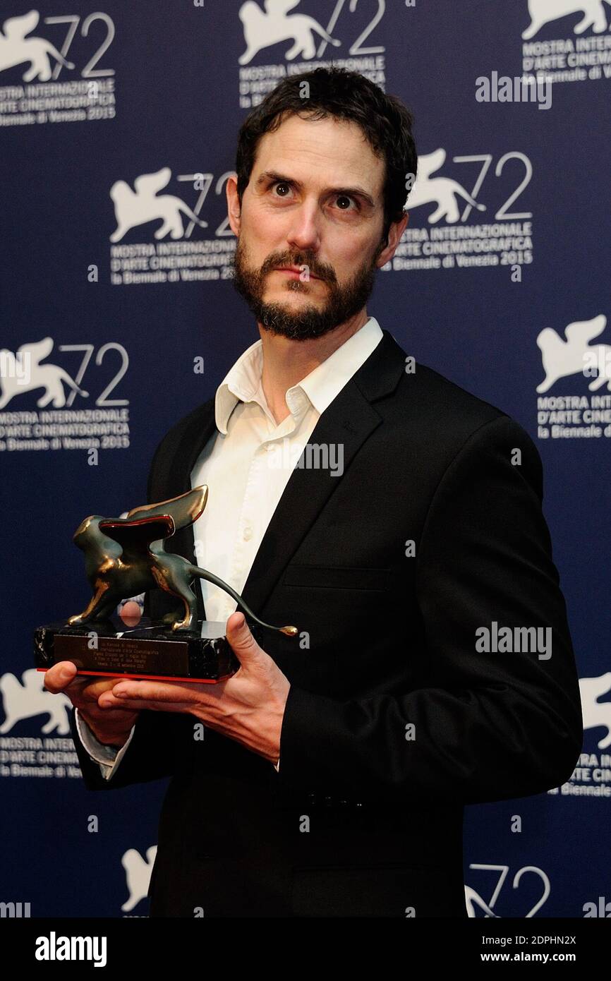Jake Mahaffy attending the winners photocall at the 72nd Venice Film Festival (Mostra) in Venice