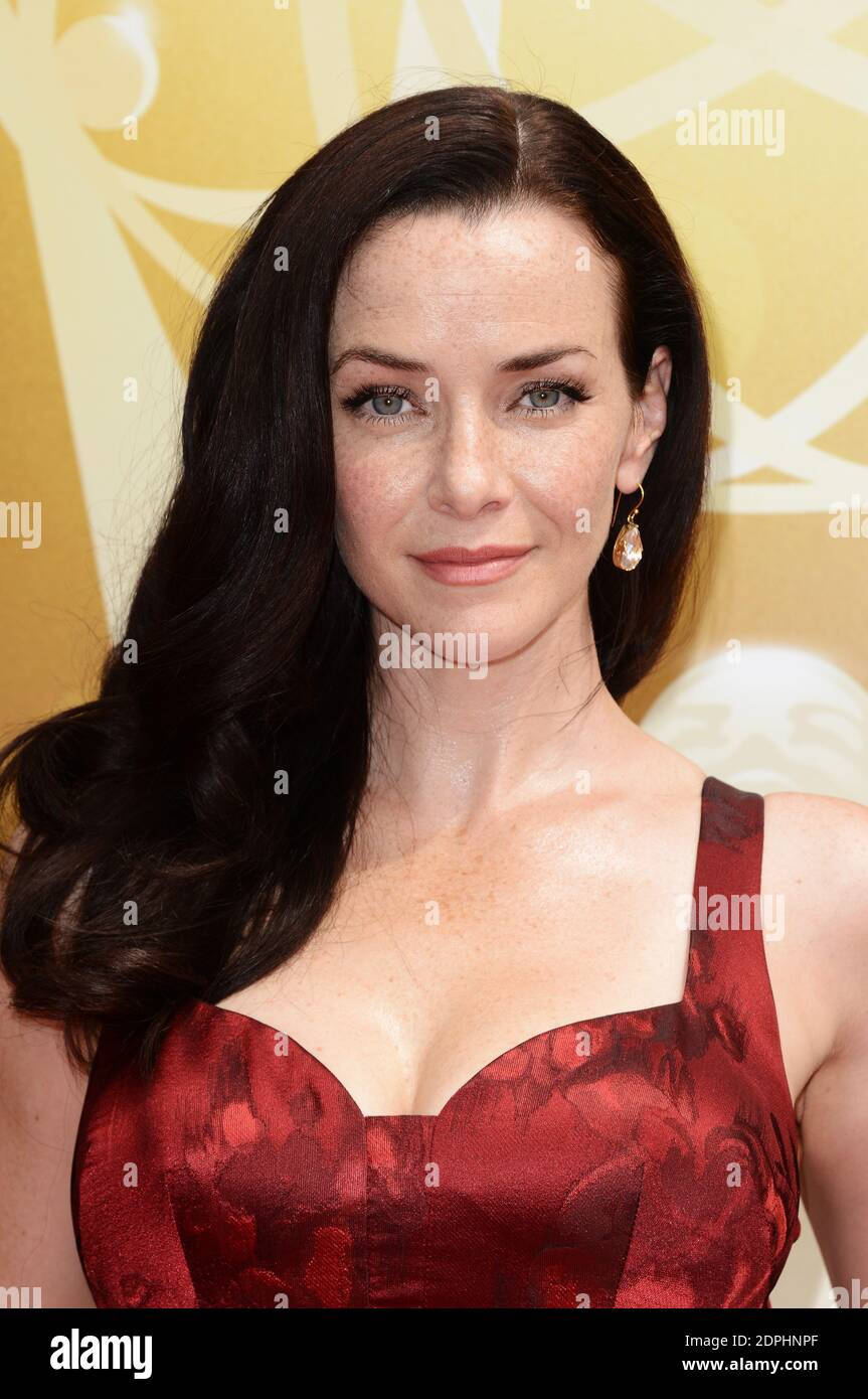Annie Wersching attends the Creative Arts Emmy Awards at Microsoft