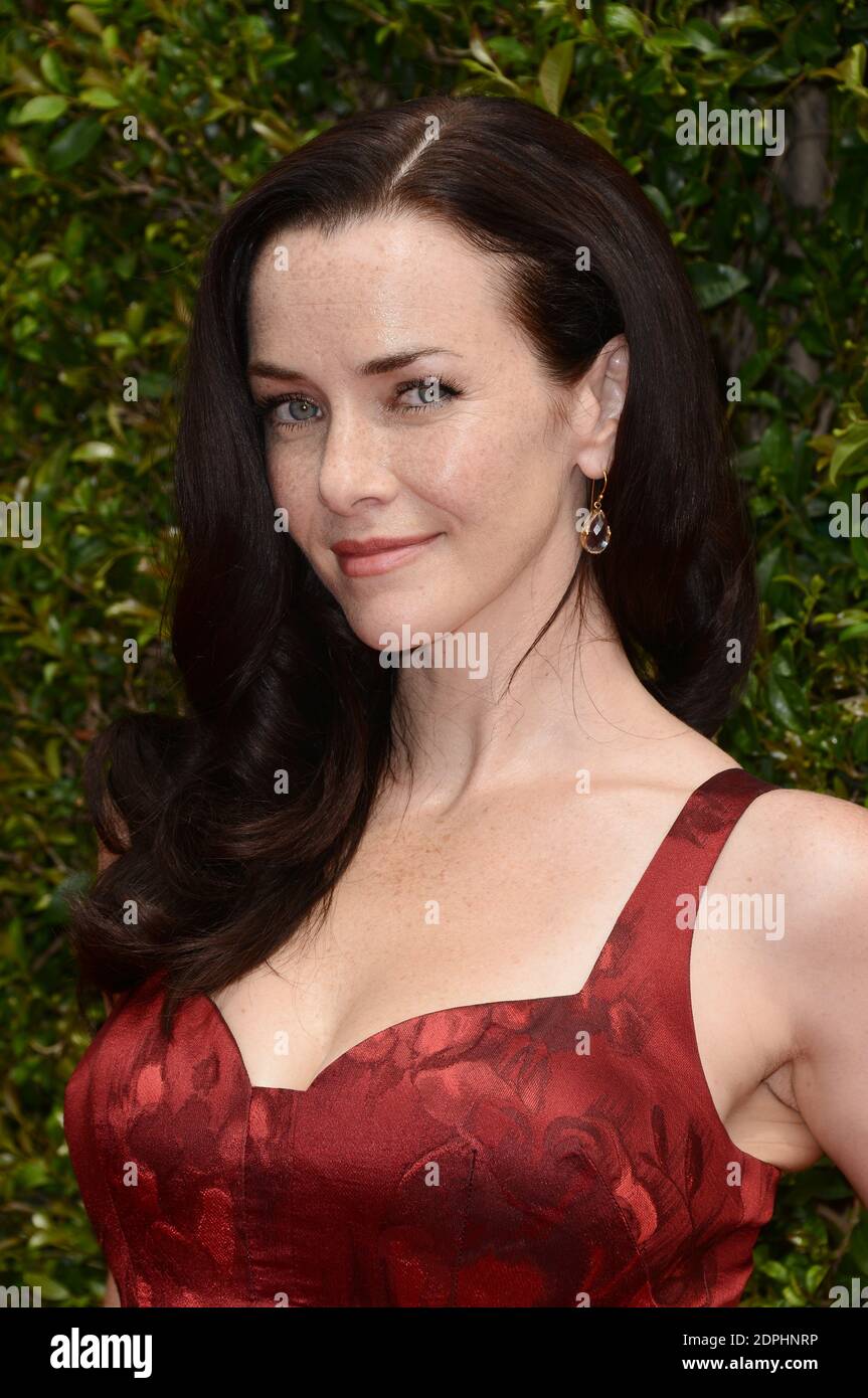 Annie Wersching attends the Creative Arts Emmy Awards at Microsoft Theater in Los Angeles, CA, USA, on September 12, 2015. Photo by Lionel Hahn/ABACAPRESS.COM Stock Photo