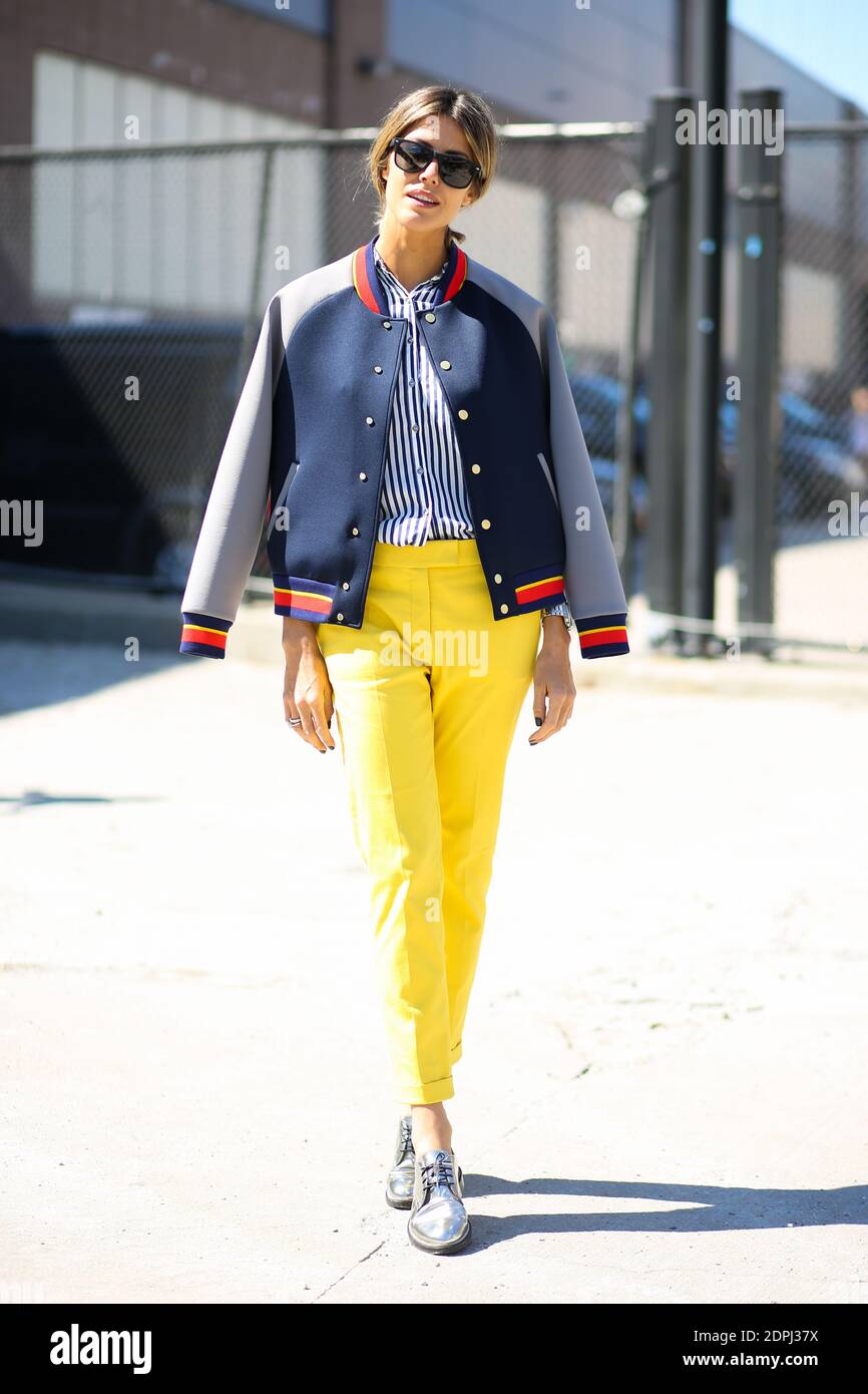 street style, Martha Graeff arriving at Tommy Hilfiger Spring Summer 2016  show held at Pier 36, in New York, USA, on September 14th, 2015. Photo by  Marie-Paola Bertrand-Hillion/ABACAPRESS.COM Stock Photo - Alamy