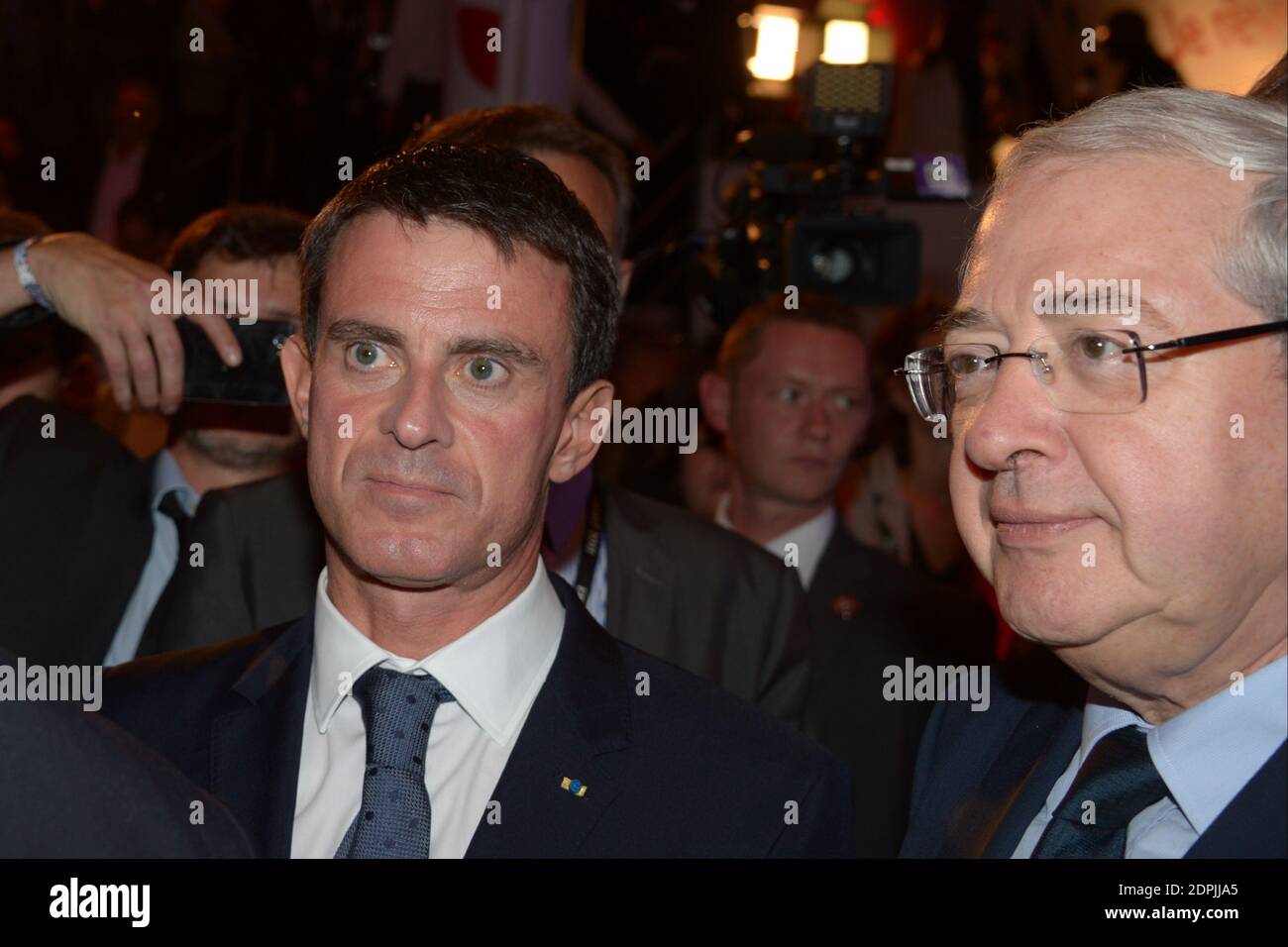 Prime Minister Manuel Valls attending the 'Je Reve Des Jeux' (I dream