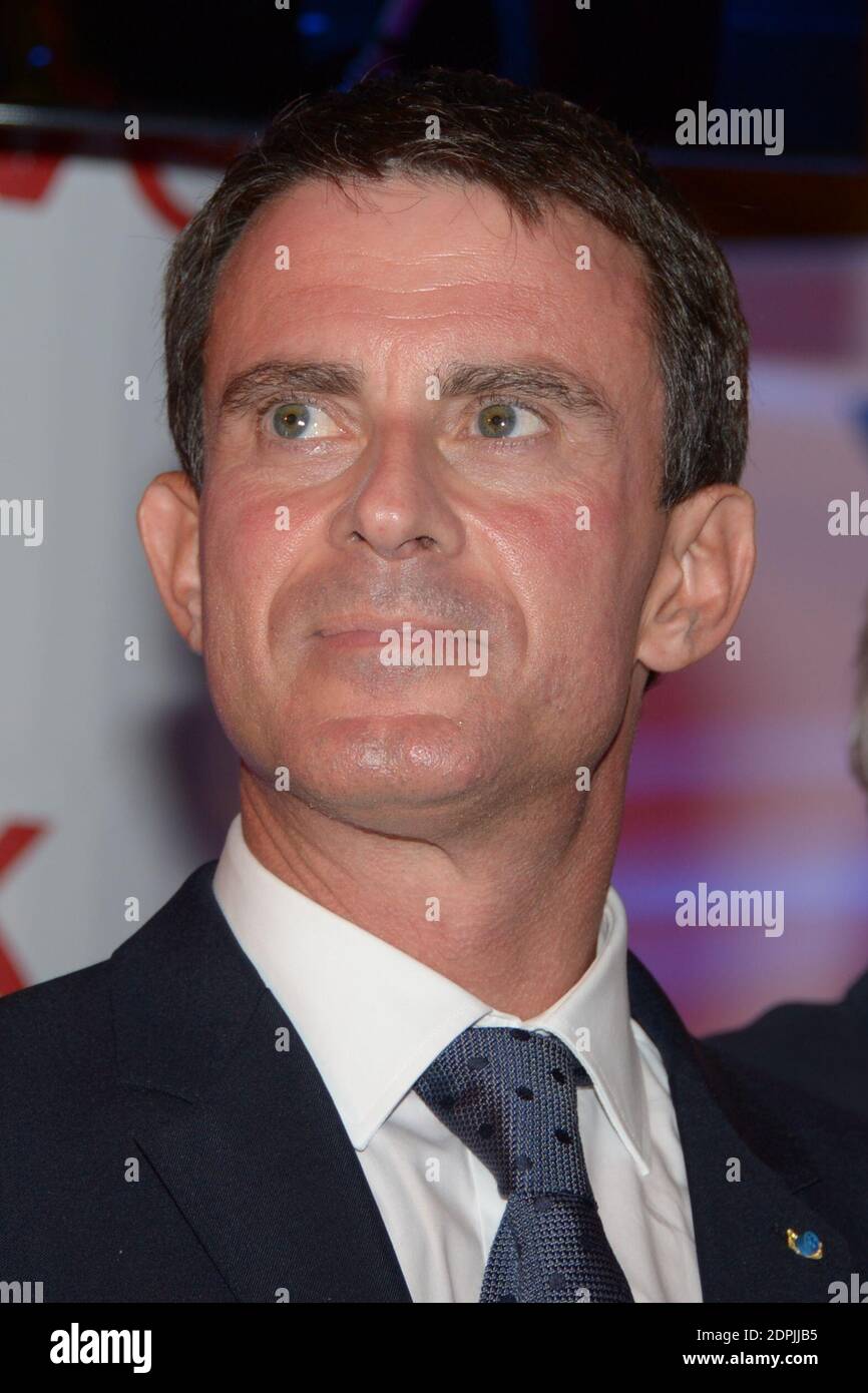Prime Minister Manuel Valls attending the 'Je Reve Des Jeux' (I dream