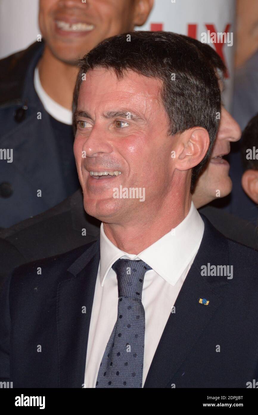Prime Minister Manuel Valls attending the 'Je Reve Des Jeux' (I dream