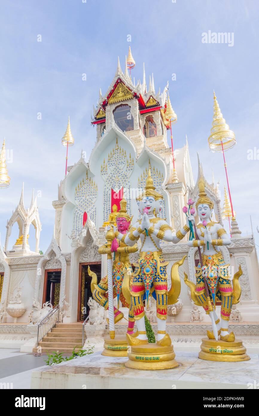 The beautiful Wat Khoi in Phetchaburi, Thailand Stock Photo