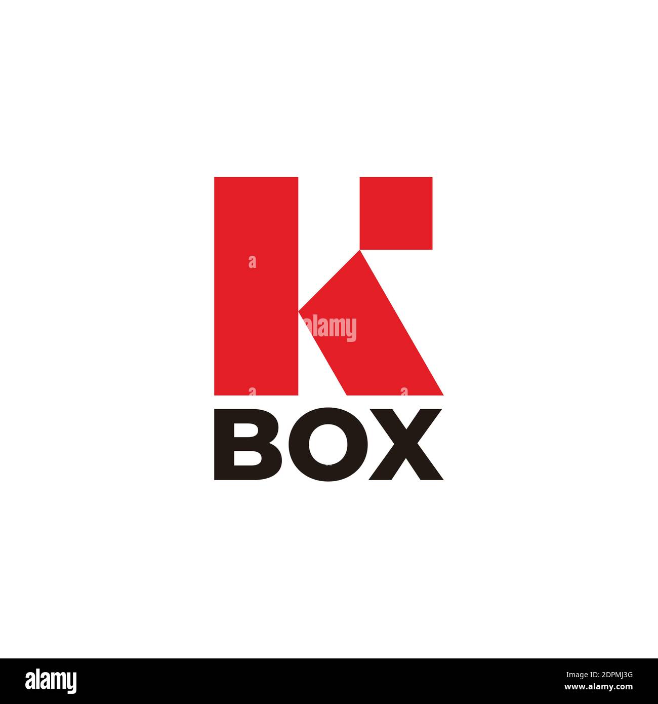 Vector Of Letter R Square Box Simple Flat Geometric Logo Stock Vector Image Art Alamy