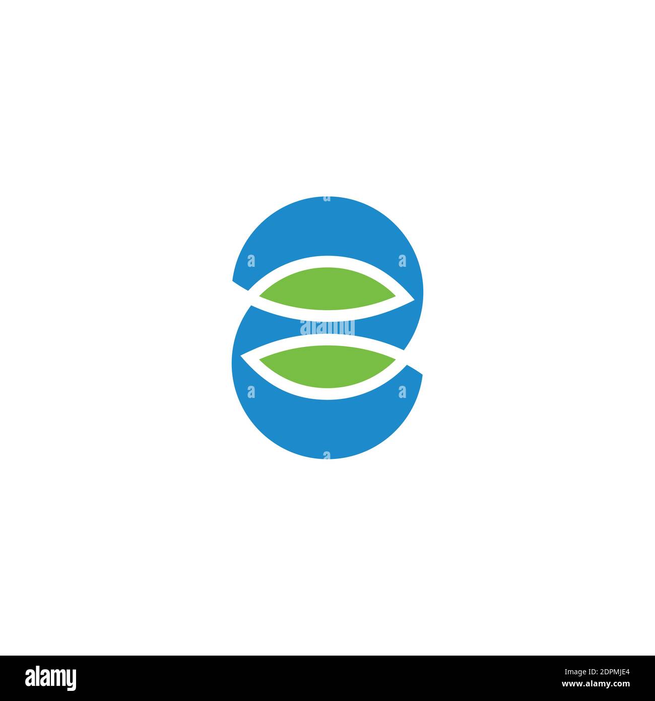 leaf water abstract simple geometric colorful logo vector Stock Vector ...