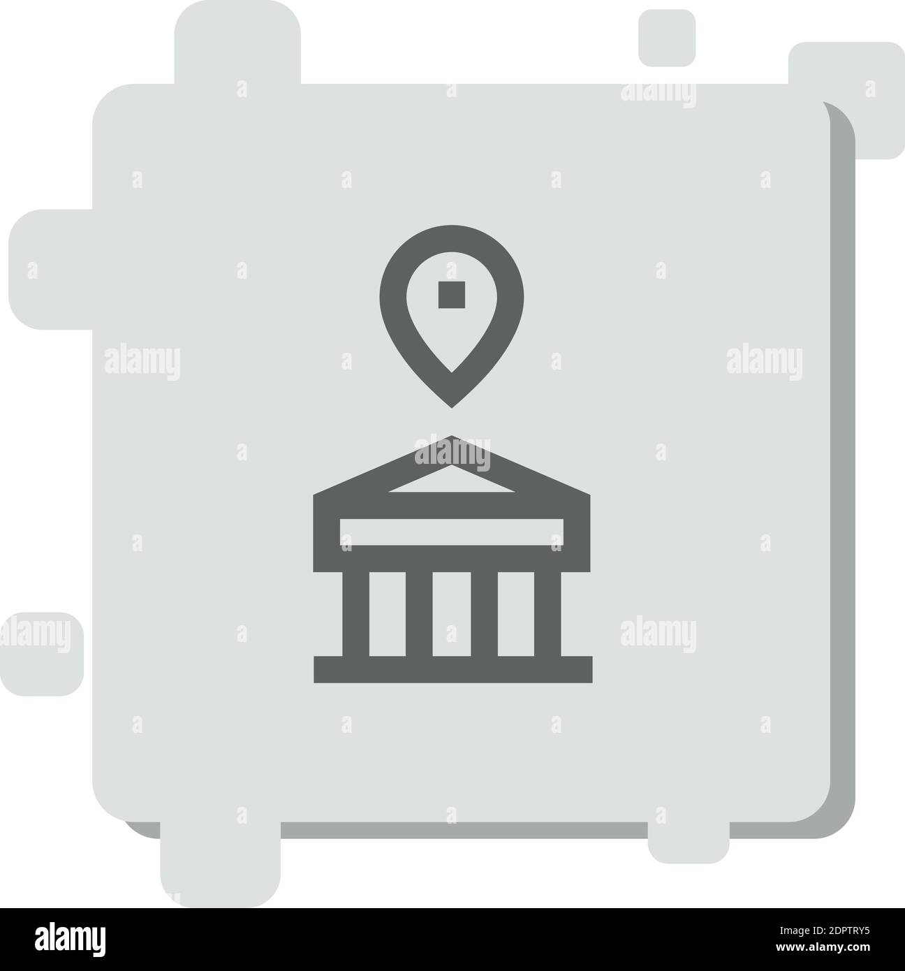 museum vector icon modern simple vector illustration Stock Vector Image ...