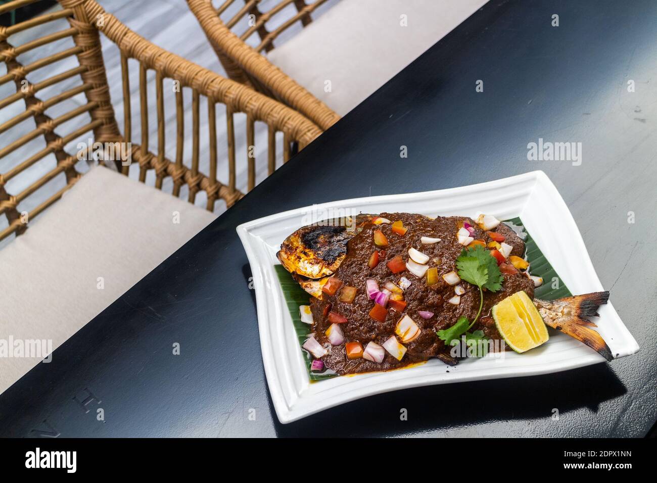 Specialty dishes at Pandan, an Asian restaurant in Quezon City, Philippines Stock Photo Alamy