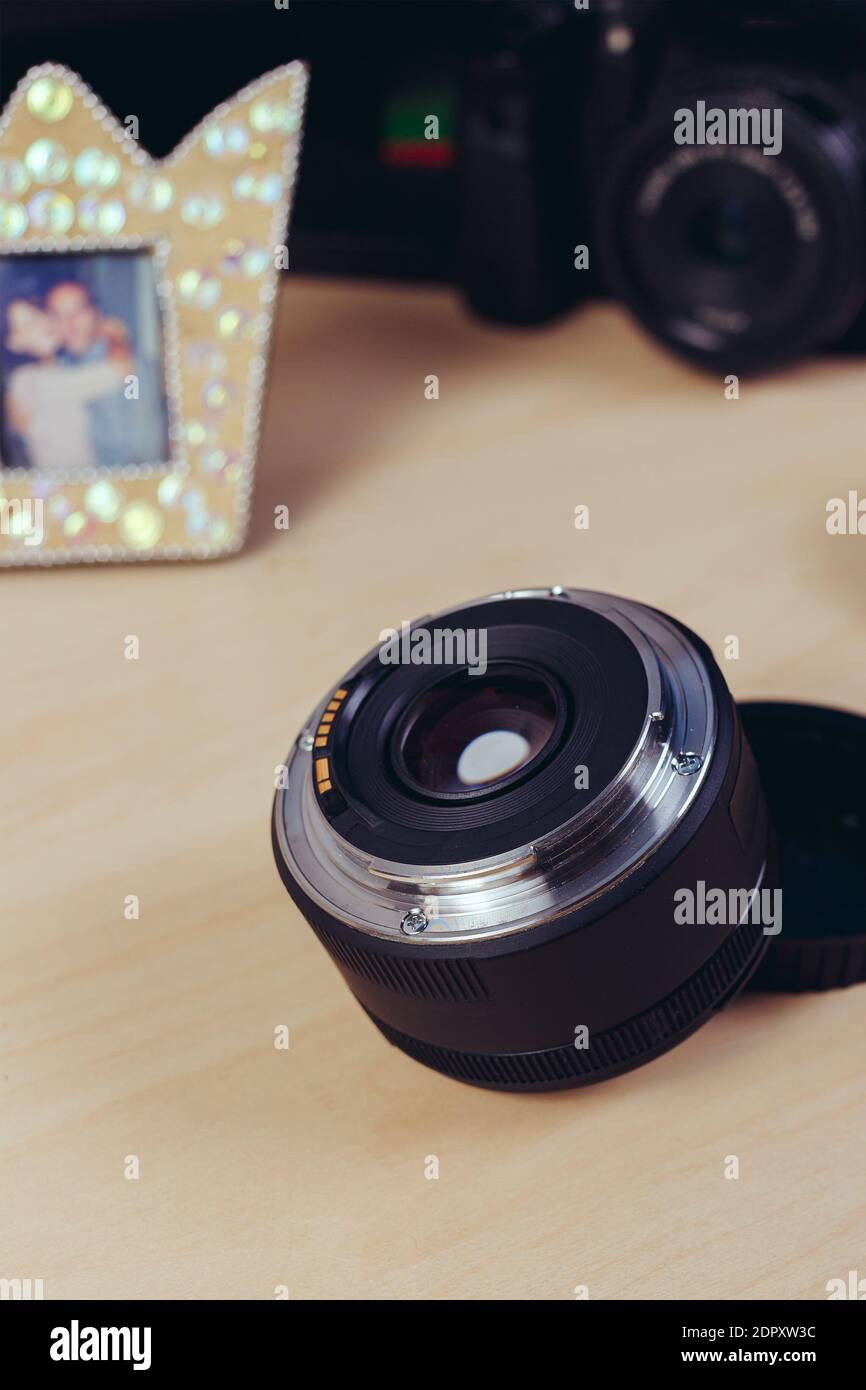 Camera lens mount Photographic lens Stock Photo Alamy