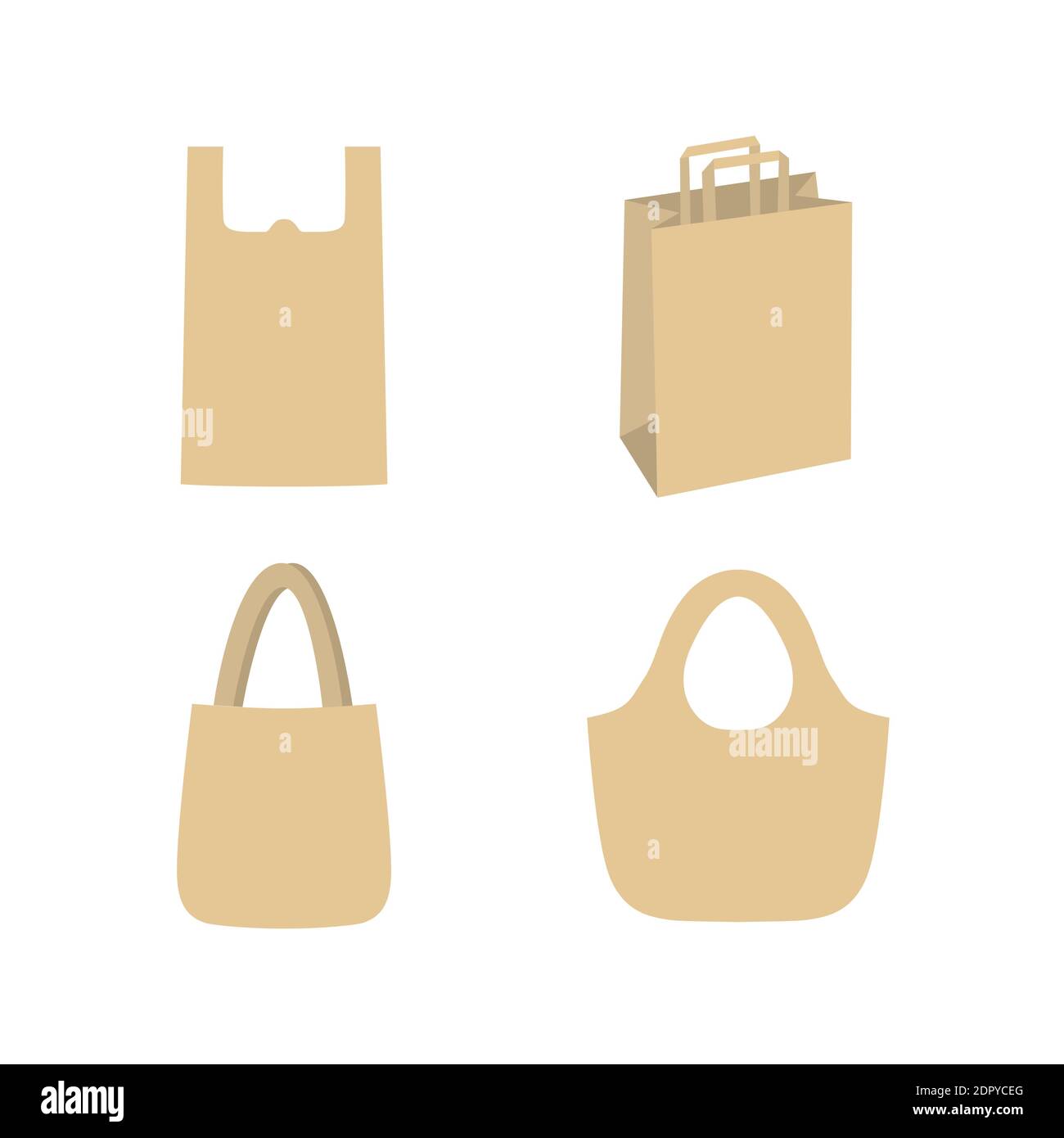 Differents kinds of vector bags icons Stock Vector Image & Art - Alamy
