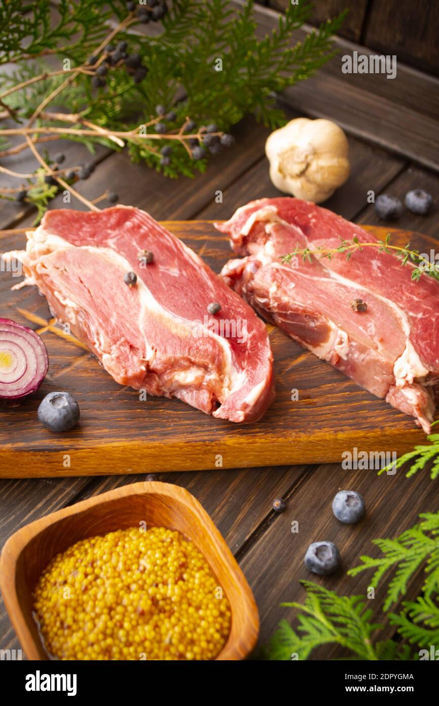 Game Meat High Resolution Stock Photography And Images Alamy