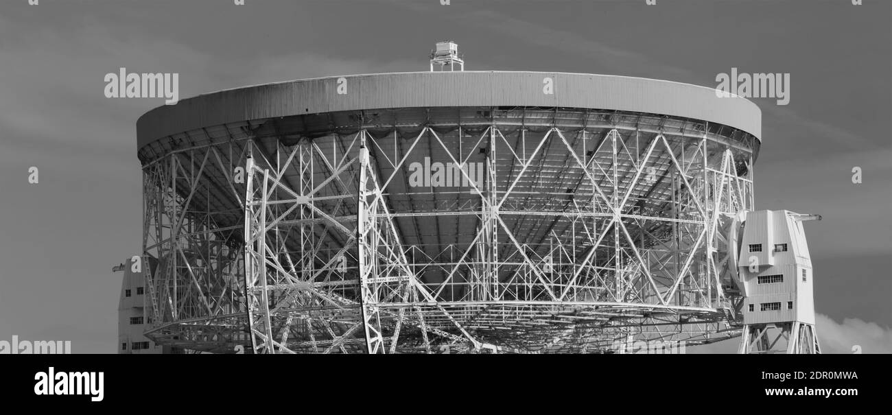UNESCO World Heritage Radio Telescope Stock Photo