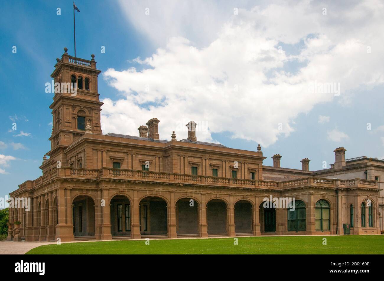 The Mansion at Werribee Park, Melbourne, built by the pioneer pastoralists the Chirnside