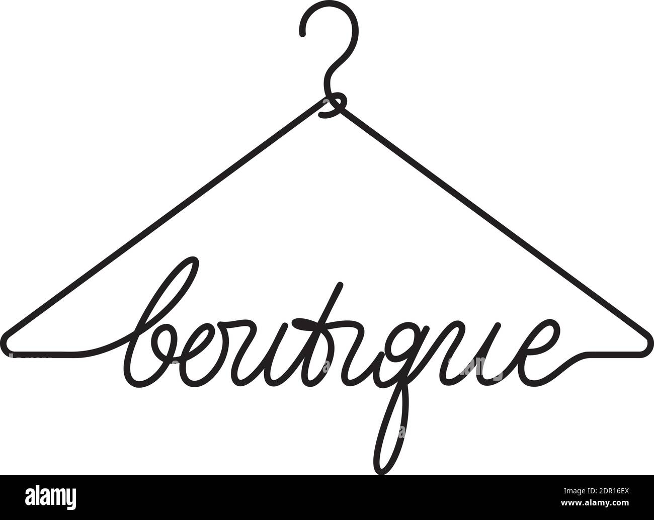 Creative boutique logo design Stock Vector Image & Art - Alamy
