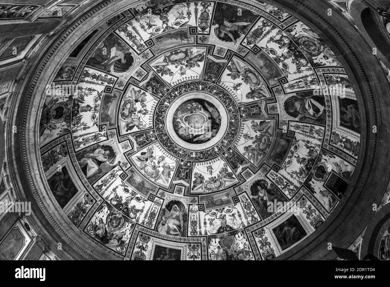 Farnese palace interior Black and White Stock Photos & Images - Alamy