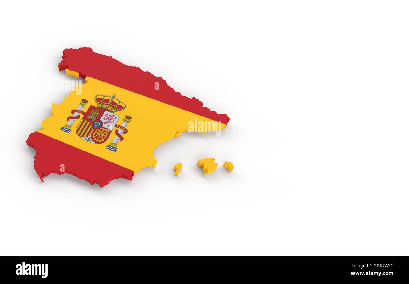 Galicia province flag, Spain waving banner collection. 3D illustration  Stock Photo - Alamy