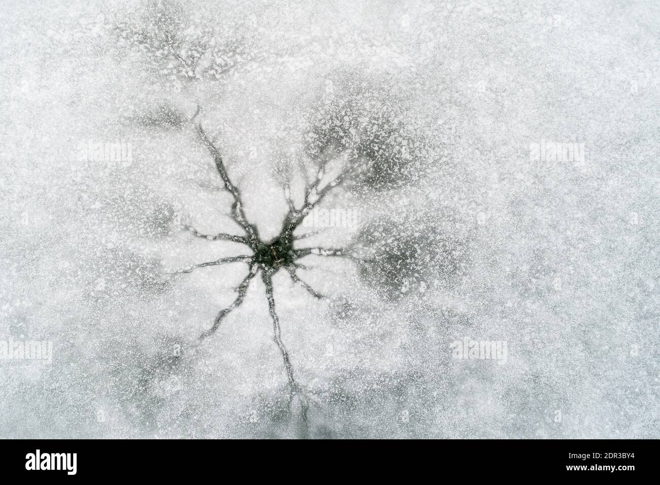 Natural ice background, frozen lake Stock Photo - Alamy
